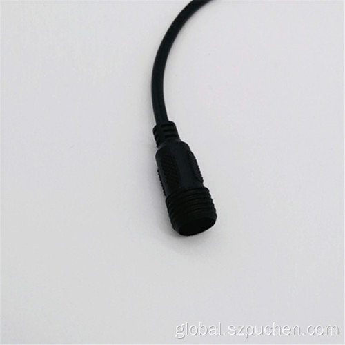 Male Plug Cable 12V Waterproof Power Cable Factory
